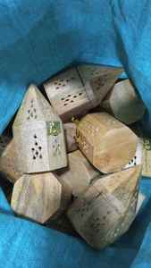 Quemadores de Incienso Hexagonales de Madera Ecológicos Hechos a Mano al por Mayor, Suministro a Granel para Fragancias Aromáticas para el Hogar y Regalos - Product Image 3
