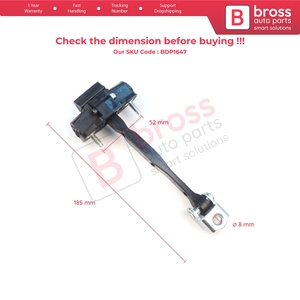 Butée de porte arrière avec sangle de limitation pour S60 MK3 224 2019-actuel, V60 MK2 225, V60 Cross Country MK2 227 2018-actuel 31479060 - Product Image 5