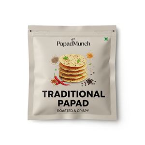 Sacs en plastique personnalisés imprimés numériquement, à trois soudures latérales, avec fermeture éclair à pression, haute qualité, pour emballage alimentaire réutilisable laminé pour papad, MOQ - Product Image 1