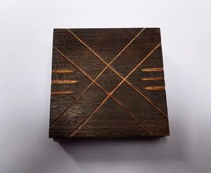 Sous-verres en résine et bois de qualité supérieure pour tasses à thé Sous-verres en bois personnalisés Décor de table Sous-verres en résine Tapis et tampons - Product Image 4