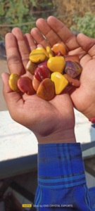 Mookaite แจสเปอร์ Hearts Mookaite เป็นอัญมณีสำหรับจักระหัวใจ,จักระ Plexus พลังงานแสงอาทิตย์และเบสจักระขนาดเล็ก - Product Image 5