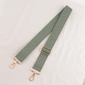 กระเป๋าถือปักลายผ้าแจ็คการ์ดแบบสายกระเป๋าคาดลำตัวแข็งแรงอุปกรณ์เสริมสำหรับกระเป๋า - Product Image 6