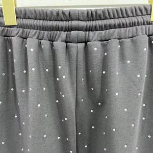 <b>High</b> <b>Quality</b> <b>Wholesale</b> Custom Casual Rhinestone <b>Tracksuit</b> Hoody <b>Tracksuits</b> for Men Slim Fit Distressed Mens Jogging <b>Tracksuits</b> - Product Image 6