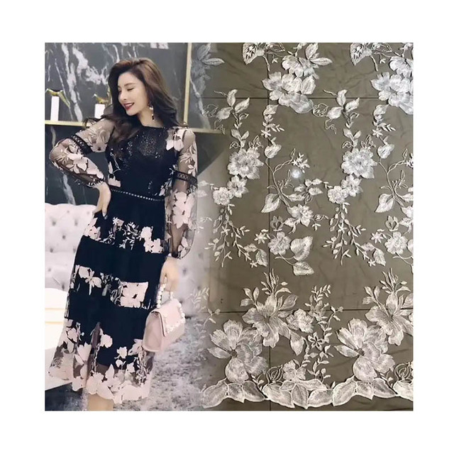 Factory Directly Sale Evening Gowns Full Dress Women Girl Wedding Party Dress Lace Fabric