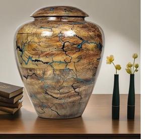 Wooden Urn <b>Box</b> for Human <b>Large</b> for cremation Adult <b>box</b> for Personalized Burial urn for Funeral - Product Image 2