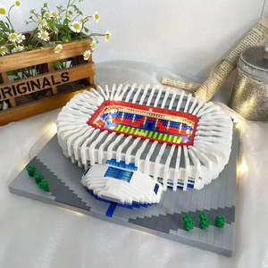 For Nanoblock Plastic Football Stadium <b>Ballon</b> De Foot Model - Product Image 4
