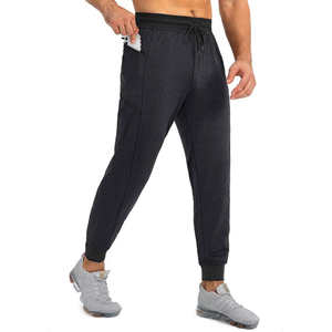 Pantalon de survêtement pour homme, taille personnalisée, logo personnalisé, droit, mi-long, en toile légère, taille élastique, décontracté, extérieur, imperméable, respirant - Product Image 5