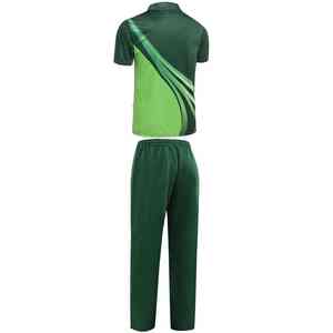 Ensemble d'uniformes de cricket conçus sur mesure Vêtements de cricket athlétiques de qualité supérieure adaptés aux hommes jeunes Idéal pour l'entraînement et l'utilisation du jeu - Product Image 2
