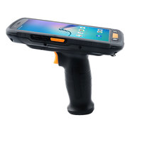 Lecteur RFID UHF longue portée robuste industriel 9000 mAh avec scanner de codes QR Android et collecteur de données sans fil pour entrepôt - Vente flash