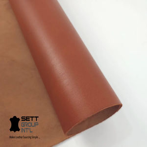 Cuir pleine fleur de qualité supérieure OEM, couleur naturelle, 1,1-1,3 mm, pour la fabrication de chaussures, la décoration intérieure, le travail du cuir, l'artisanat, la couture, l'atelier, un cuir fiable - Product Image 1