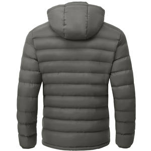 Chaqueta de Invierno para Hombre, de Alta Calidad, con Cuello Alto, Diseño Moderno, Cortavientos, Cálida, de Tela de Lona, Color Liso - Product Image 5