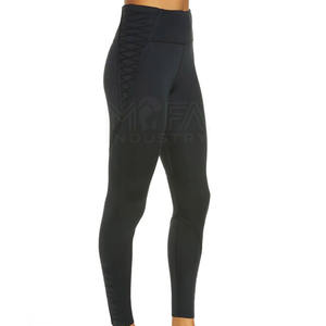 Mallas de Yoga de fibra de bambú respetuosas con el medio ambiente, ropa deportiva sostenible para mujeres, cintura elástica, mallas de yoga - Product Image 3