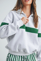 Sweat-shirt à demi-zip pour femme de qualité supérieure, vêtements en coton respirant pour le jogging, sports, sweats à capuche et ensembles de survêtement pour femmes