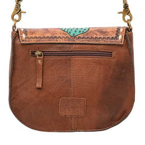 Femmes en cuir de vachette véritable Vintage bohème sangle unique sac à bandoulière nouveau Design usiné à la main fermeture éclair hiver - Product Image 2