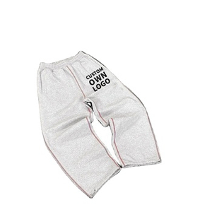 กางเกงยีนส์ทรงแบ็กกี้สำหรับผู้ชายกางเกงยีนส์ทรงหลวมแนวสตรีทแวร์สไตล์ฮิปฮอป - Product Image 5