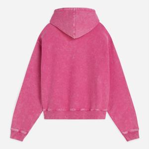 High Street Stone washed vintage HOODIE oversized Acid Wash HOODIE personalizado silicio impreso larga línea puff heavyweight sudadera - Product Image 2