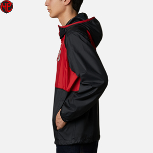 Chaqueta Cortavientos de Último Diseño, Hecha a Medida, Transpirable, con Colores Contrastantes, Cómoda y de Alta Calidad para Hombre - Product Image 4