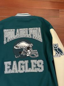 2024 PAS CHER OEM PERSONNALISÉ LOGO HOMMES MODE BASEBALL LETTERMAN VARSITY VESTE CHENILLE PATCHS VINTAGE UNISEXE BOMBER VESTE LAINE CORPS - Product Image 5