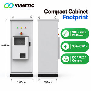 Kunetic EBlock-120F 120kWh Outdoor LiFePO4 Batterieschrank BMS HVAC Brandunterdrückung Kommerzielles Industrielles BESS IP54-Schutzklasse - Product Image 5