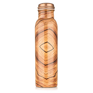 Esmalte puro de alta calidad impreso cobre a prueba de fugas beber directamente agua hirviendo beneficios para la salud vasos de plástico para fiestas - Product Image 1