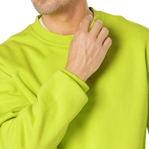 ODM Hombres Peso Pesado Suave Fitness Tela Sudadera Ropa Deportiva básica Algodón mezclado Calidad Sudadera Para Hombres - Product Image 6