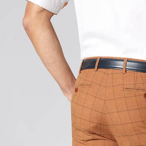 กางเกงขาสั้นเบอร์มิวดาสำหรับผู้ชายเสื้อผ้าแนวสตรีทแบบลำลองสไตล์สตรีทแวร์ผ้านอนวูฟเวนดีไซน์ตามสั่ง - Product Image 5