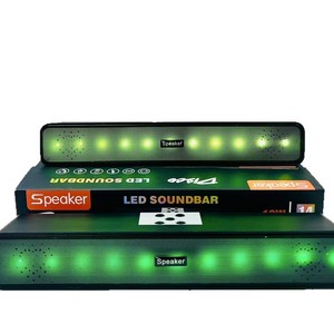 E93 <b>Wireless</b> Soundbar Speaker 10W RGB LED Stereo TV Home Audio - Product Image 3