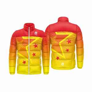 เสื้อแจ็คเก็ตฤดูหนาวแบบลำลอง ผ้าแคนวาสถัก กันน้ำ แบบสั้น สำหรับทุกเพศ ผลิตตามสั่ง พร้อมฮู้ด ซิป และสามารถปรับแต่งได้ - Product Image 4