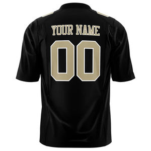 Camiseta de Fútbol Americano de Manga Corta Transpirable de Alta Calidad, Diseño Personalizado, 100% Poliéster, Ropa de Entrenamiento al por Mayor - Product Image 3