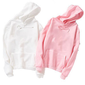 Suéter con capucha de terciopelo grueso de color sólido, capucha personalizada de fábrica, talla grande, otoño e invierno, venta al por mayor - Product Image 3