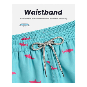Pantalones cortos de playa para hombres de alta calidad con alta y calidad superior 100% poliéster 240 GSM Pantalones cortos de playa para hombres - Product Image 6