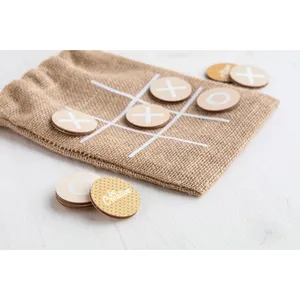 <span class=keywords><strong>JUX</strong></span> Jeu de société éco-responsable en bois Tic-Tac-Toe Gadgets innovants - Product Image 4