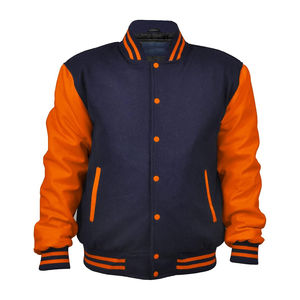 Vestes universitaires en toile d'hiver pour hommes, design personnalisé, manches longues, haute qualité, imperméables, vêtements de rue en gros - Product Image 1