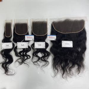 13x6 HD encaje Frontal vietnamita extensiones de cabello humano virgen natural ondulado suizo HD encaje Frontal pelucas - Product Image 6