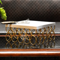 Support à gâteau antique en métal fait main de conception étrangère, idéal pour les mariages et les fêtes, centre de table élégant, luxueux et durable