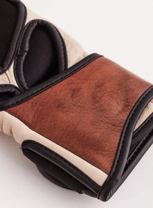 Guantes de Boxeo MMA de Medio Dedo, Logotipo Personalizado, Diseño Propio, Material PU, Absorción de Humedad, Cierre de Gancho y Bucle, Deportivos - Product Image 6