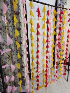 Personalizable colgante borla guirnalda reutilizable tela telón de fondo para la decoración del hogar y eventos - Product Image 4