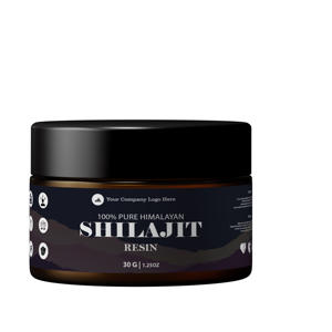 Himalayan Wild <b>Shilajit</b> <b>Resin</b> Herbal Extract 100% Pure Premium Grade in Bulk for Custom Supplement Manufacturing - Product Image 3