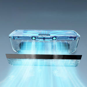 Ventilateur de table mural rechargeable pour la maison et la cuisine, en plastique, alimenté par batterie - Product Image 5