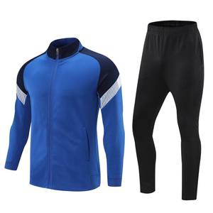 Men Winter Printed Sports Training Tracksuit Set Long Sleeve Full Zip Athletic Top & Performance Pants Gym <b>Running</b> Workout Wear - Product Image 3