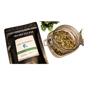 Té de hierbas de frambuesa roja, corte de hojas sueltas de calidad superior de Vietnam - Product Image 6
