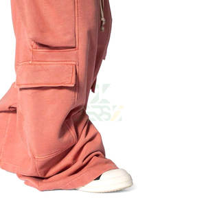 กางเกงวอร์มแห้งเร็วผ้าเฟรนช์เทอร์รี่ระบายอากาศได้ดีสำหรับผู้ชายกางเกงวิ่งซักได้ตามต้องการ - Product Image 6