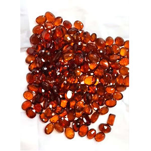 180 piezas de granate de hessonita Natural de 10mm a 15mm corte ovalado 645 Cts lote Iroc ventas corte de piedras preciosas sueltas de alta calidad US $133 para todos - Product Image 4