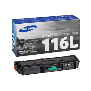 Cartucho de Tóner Negro Original Samsung MLT-D116L de Alta Capacidad SU828A Compatible - Product Image 1