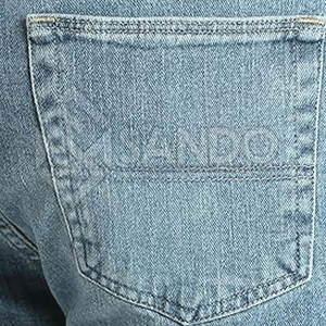 Pantalones cortos vaqueros de artes marciales para hombre hechos a medida más vendidos de alta calidad 100% algodón patrón sólido estilo informal - Product Image 6