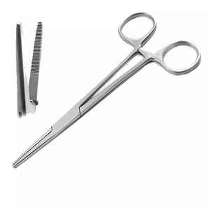 Nouvel arrivage de pinces manuelles en acier inoxydable Sélecteur de coton de premiers secours Instrument de pansement Base des instruments chirurgicaux - Product Image 5