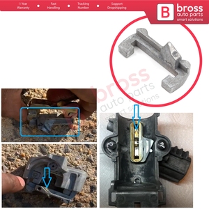 Cilindro de Bloqueo de Encendido del Volante BSP502 con Clip Ondulado para BMW Serie 3 E36, E34, E39, E60, E32, E38, E31, X5 E53 (32321095823) - Product Image 5