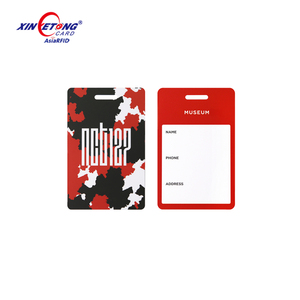 Carte d'identification RFID intelligente en PVC sans contact à faible coût pour contrôle d'accès de sécurité de porte avec <span class=keywords><strong>puce</strong></span> F08 13,56 MHz - Product Image 1