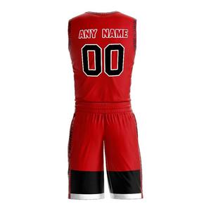 Nouvelle conception directe de l'usine uniforme unique de basket-ball OEM vente en gros uniformes de basket-ball à bas prix vêtements de sport de base en gros - Product Image 4