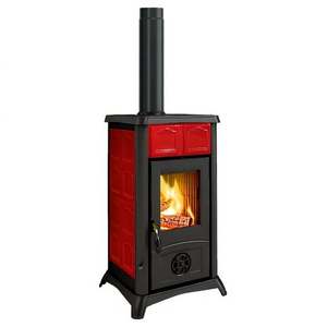 Poêle à bois GEMMA .16 Bordeaux 5 étoiles 7kW Modèle 3001090 - Product Image 2